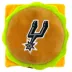 Pets First San Antonio Spurs Plush Hamburger Dog Toy image thumbnail 1