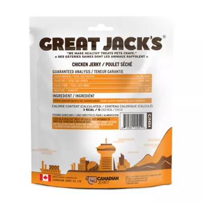 Product Great Jack's Air-Dried Jerky Treats - Chicken