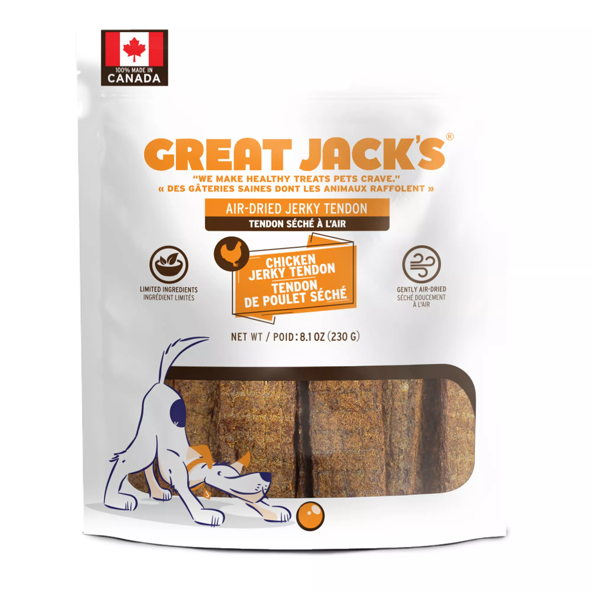 Great Jack's Air-Dried Jerky Bars - Chicken