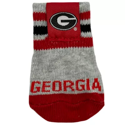 Product Pets First Georgia Bulldogs Pet Socks