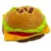 Pets First Washington Commanders Plush Hamburger Dog Toy image thumbnail 2