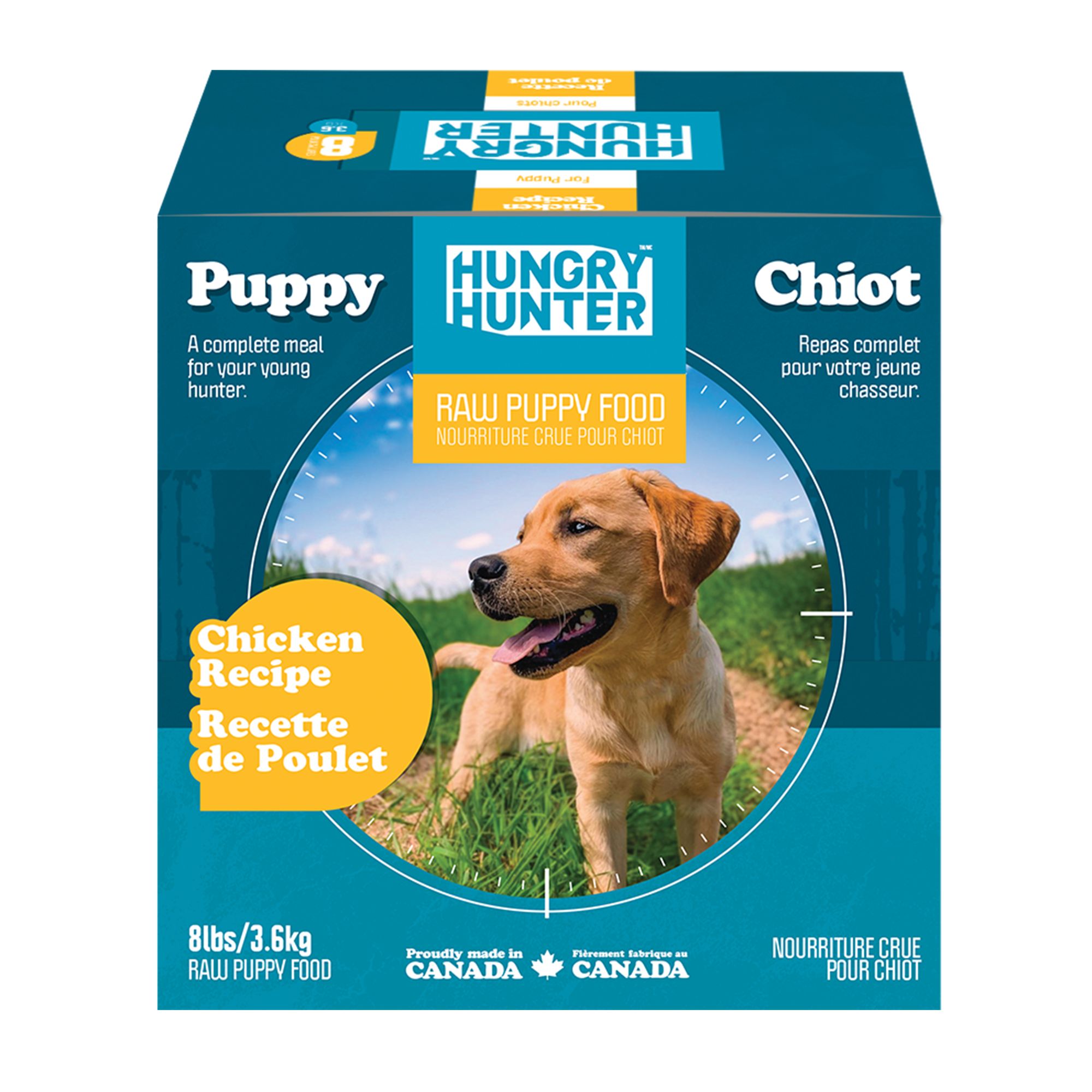 Hungry Hunter Frozen Puppy Food Chicken