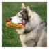 Pets First Michigan Wolverines Plush Hot Dog Dog Toy image thumbnail 3