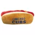 Pets First Chicago Cubs Plush Hot Dog Dog Toy image thumbnail 1