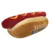 Pets First Houston Astros Plush Hot Dog Dog Toy image thumbnail 2