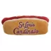 Pets First St. Louis Cardinals Plush Hot Dog Dog Toy image thumbnail 1
