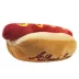 Pets First Atlanta Braves Plush Hot Dog Dog Toy image thumbnail 2
