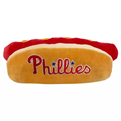 Product Pets First Philadelphia Phillies Plush Hot Dog Dog Toy