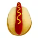 Product Pets First San Diego Padres Plush Hot Dog Dog Toy