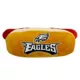 Product Pets First Philadelphia Eagles Plush Hot Dog Dog Toy