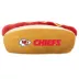 Pets First Kansas City Chiefs Plush Hot Dog Dog Toy image thumbnail 1