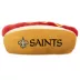 Pets First New Orleans Saints Plush Hot Dog Dog Toy image thumbnail 1