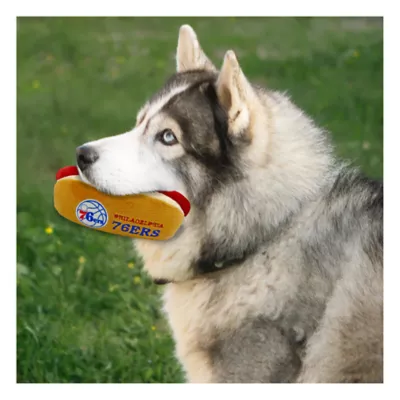 Product Pets First Philadelphia 76ers Plush Hot Dog Dog Toy