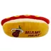 Pets First Miami Heat Plush Hot Dog Dog Toy image thumbnail 1