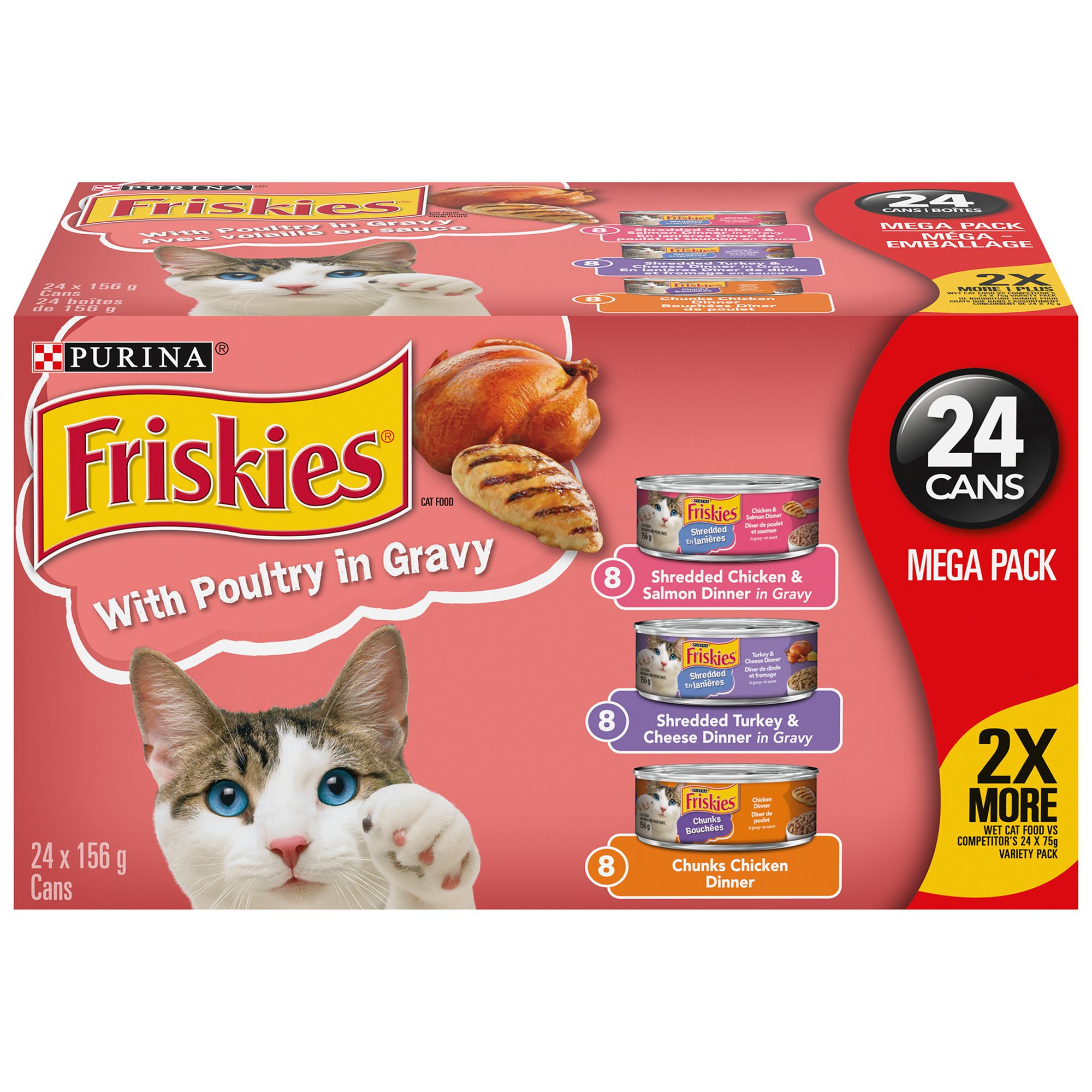 Friskies canned cat food best sale