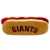 Pets First San Francisco Giants Plush Hot Dog Dog Toy image thumbnail 1