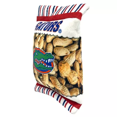 Product Pets First Florida Gators Plush Peanut Bag Dog Toy