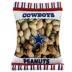 Pets First Dallas Cowboys Plush Peanut Bag Dog Toy image thumbnail 1