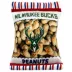 Pets First Milwaukee Bucks Plush Peanut Bag Dog Toy image thumbnail 1