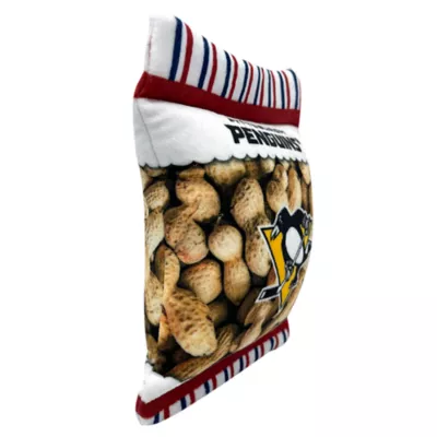 Product Pets First Pittsburgh Penguins Plush Peanut Bag Dog Toy