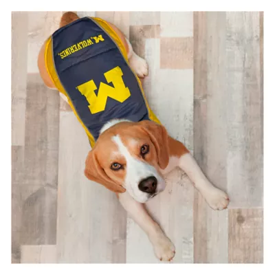 Product Pets First Michigan Wolverines Puffer Pet Vest