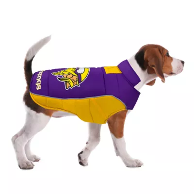 Pets First Minnesota Vikings Puffer Pet Vest - Image 5