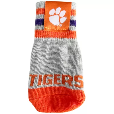 Product Pets First Clemson Pet Socks