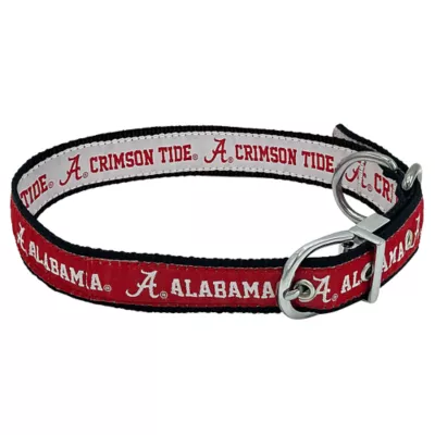 Pets First Alabama Crimson Tide Reversible Dog Collar - Image 1