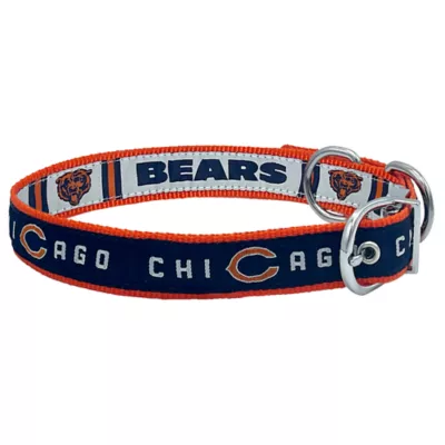 Product Pets First Chicago Bears Reversible Dog Collar