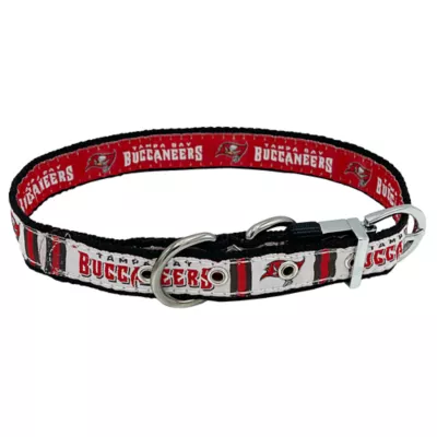 Product Pets First Tampa Bay Buccaneers Reversible Dog Collar