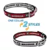 Pets First Georgia Bulldogs Reversible Dog Collar image thumbnail 4