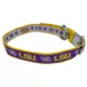 Product Pets First LSU Tigers Reversible Dog Collar
