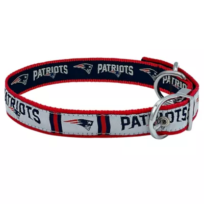 Product Pets First New England Patriots Reversible Dog Collar