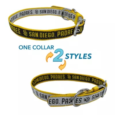 Product Pets First San Diego Padres Reversible Dog Collar