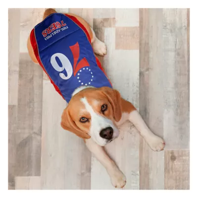 Product Pets First 76ers Puffer Pet Vest