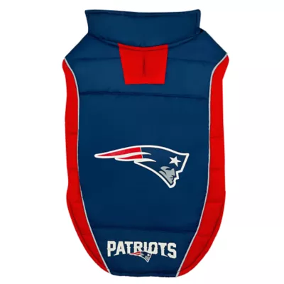 Pets First New England Patriots Puffer Pet Vest - Image 1