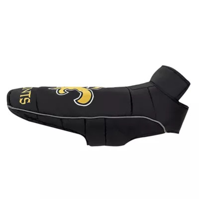 Pets First New Orleans Saints Puffer Pet Vest - Image 3