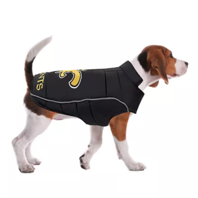 Pets First New Orleans Saints Puffer Pet Vest - Image 5