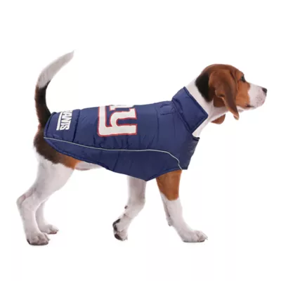 Product Pets First New York Giants Puffer Pet Vest