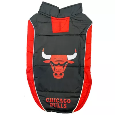 Product Pets First Chicago Bulls Puffer Pet Vest