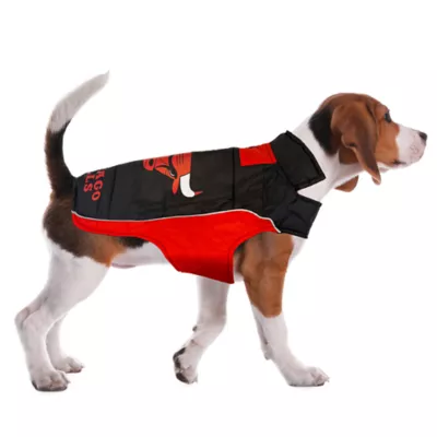 Product Pets First Chicago Bulls Puffer Pet Vest