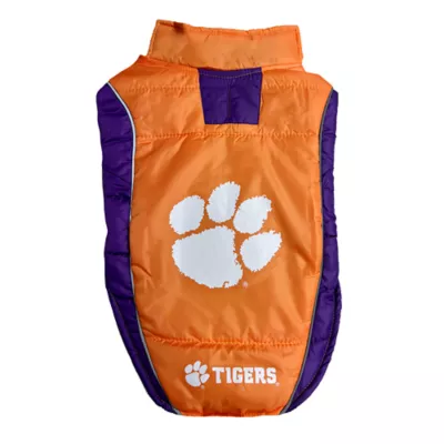 Product Pets First Clemson Puffer Pet Vest