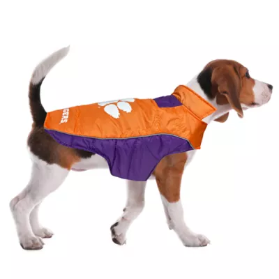 Product Pets First Clemson Puffer Pet Vest