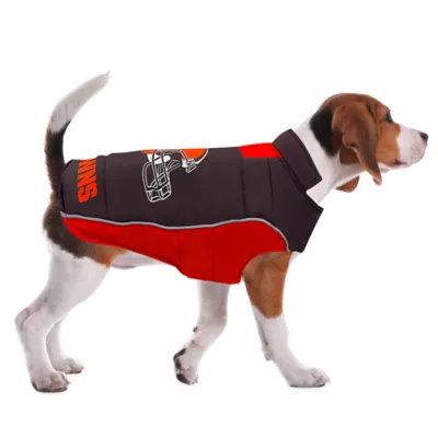 Pets First Cleveland Browns Puffer Pet Vest - Image 5