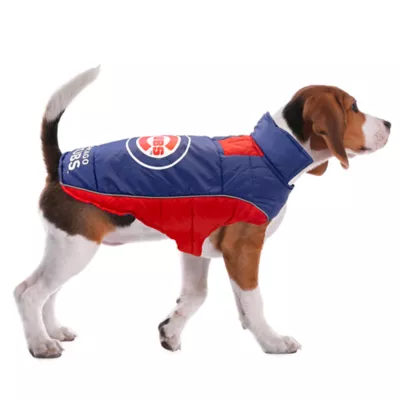 Product Pets First Chicago Cubs Puffer Pet Vest