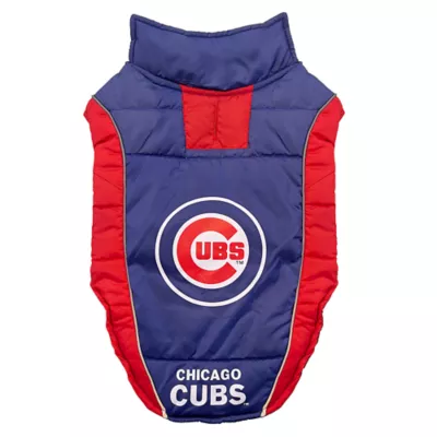 Pets First Chicago Cubs Puffer Pet Vest - Image 1