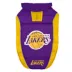 Pets First LA Lakers Puffer Pet Vest image thumbnail 1