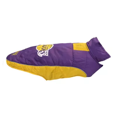 Product Pets First LA Lakers Puffer Pet Vest