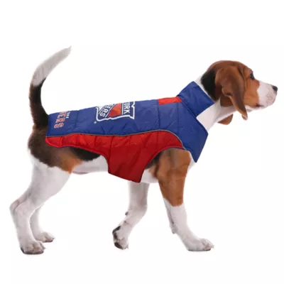 Pets First NY Rangers Puffer Pet Vest - Image 5