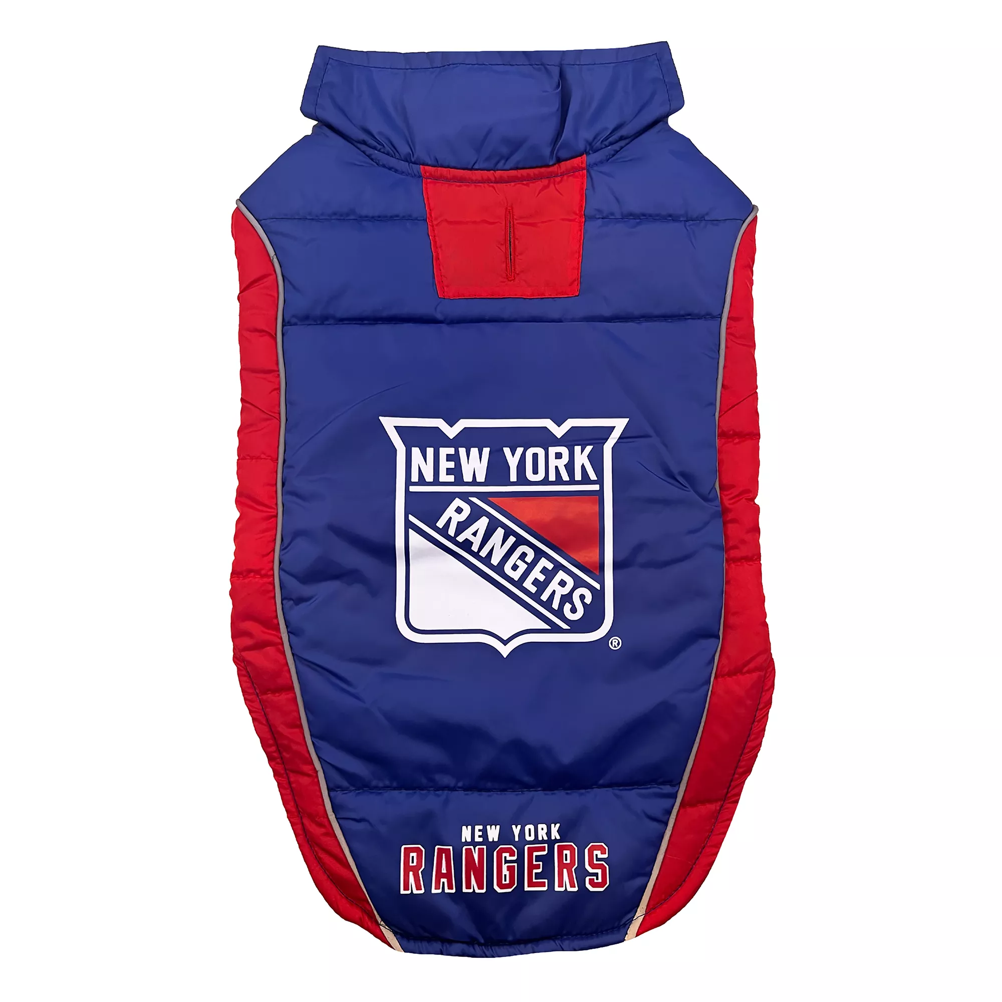 Pets First NY Rangers Puffer Pet Vest